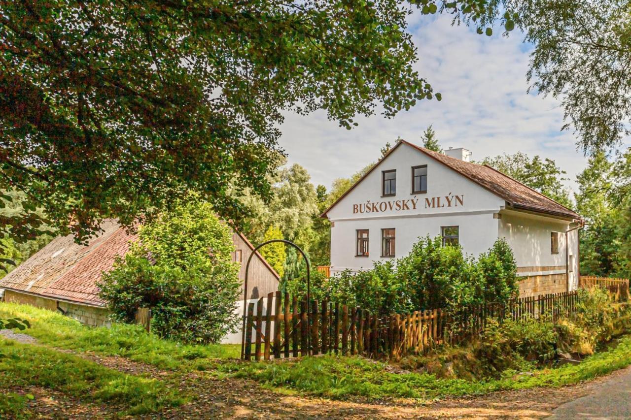 Готель Buskovsky Mlyn 1580 Dolni Bousov Екстер'єр фото
